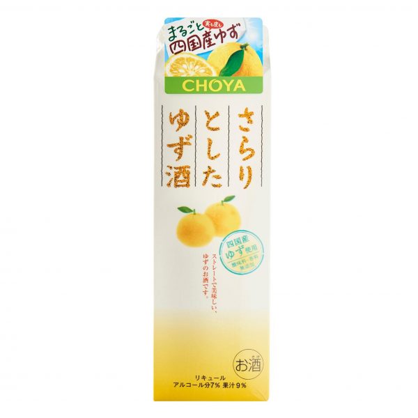 [SG Official Product] Choya Sarari Yuzu 7% 1000ml