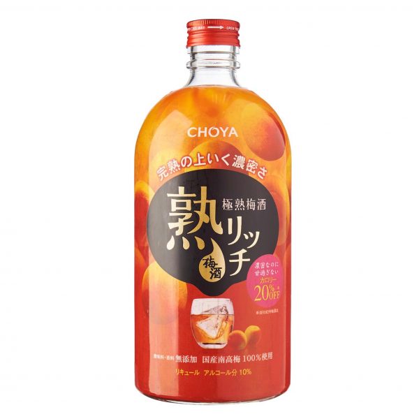 [SG Official Product] Choya Jyuku Rich Umeshu 10% 720ml