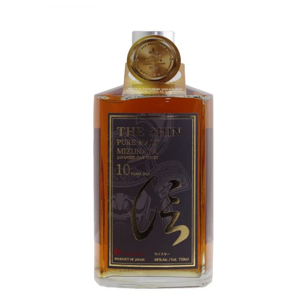 The Shin Pure Malt Whisky Mizunara Finish 10 Year Old 48% 750ml (Gb)