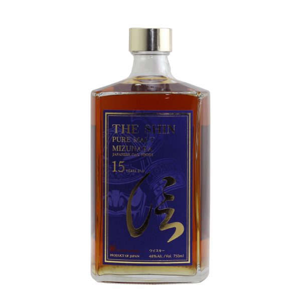 The Shin Pure Malt Whisky Mizunara Finish 15 Year Old 48% 750ml(Gb)
