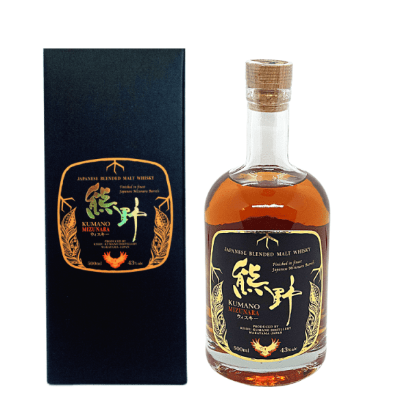 Kumano Blended Whisky Mizunara 43% 500ml