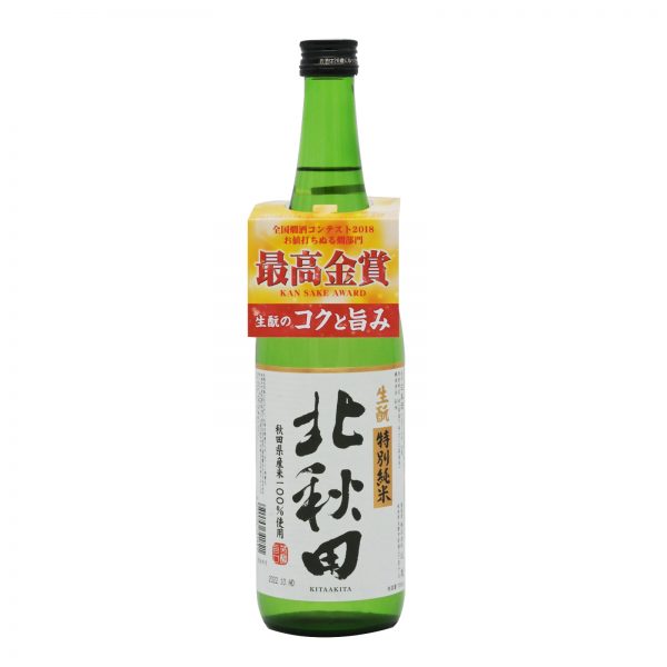 Hokushika Kimoto Tokubetsu Junmai Kita-akita 15% 720ml