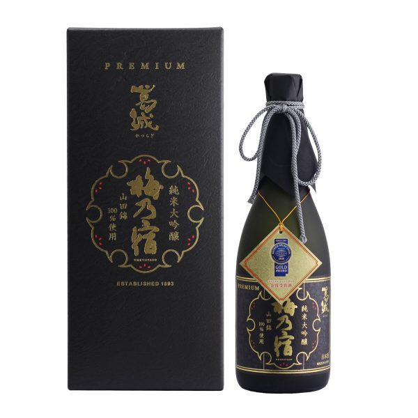 [SG Official Product] Umenoyado Junmai Daiginjyo Katsuragi 16% 720ML (Gb)