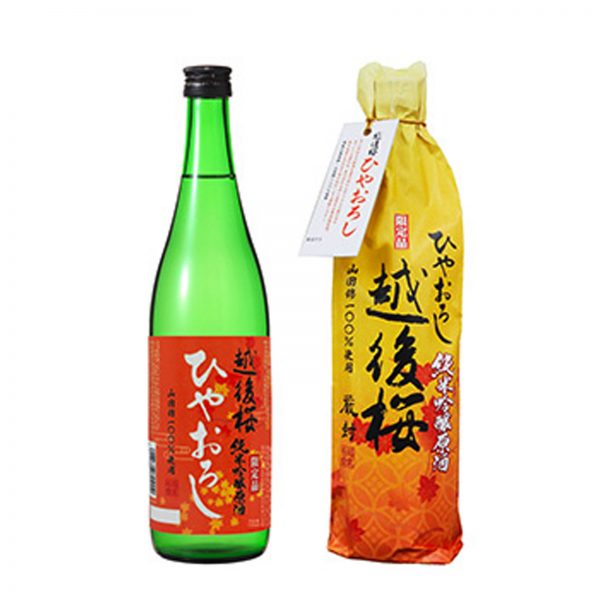Echigozakura Junmai Ginjo(60) Genshu Hiyaoroshi 17% 720ml