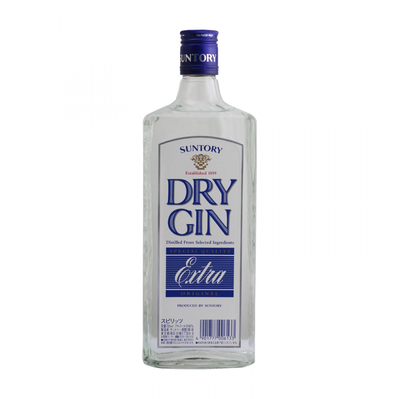 Suntory Dry Gin Extra 40% 720ml