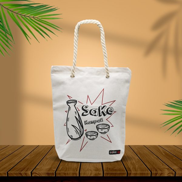 Kanpai - Everyday Tote Bag with Rope Handle