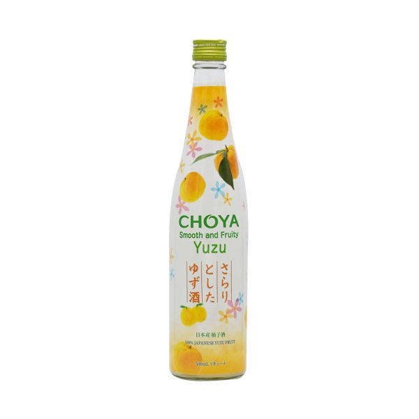 [SG Official Product] CHOYA Sarari Yuzu Smooth and Fruity 500ml 7.5%