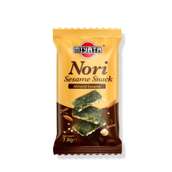 Miyata Sesame Almond Nori Snack 7.8G x 24